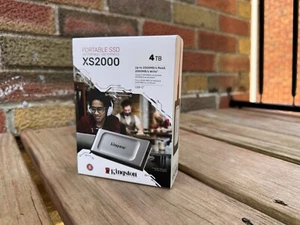 Kingston XS2000 4TB High Performance Portable SSD with USB-C - Picture 1 of 2