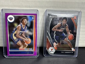 💥2021-22 NBA Hoops TREY MURPHY III PÚRPURA NOVATO y Prizm RC PELICANS 2 RC Lote - Imagen 1 de 2