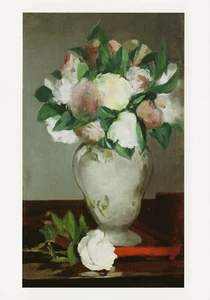 Postcard Édouard Manet "Peonies" 1864-65 MINT MMA NY MINT Unused - Picture 1 of 1