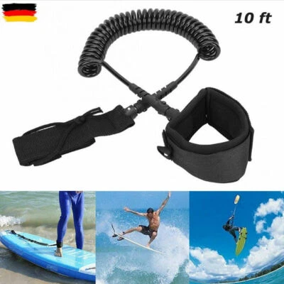 MARKENLOS 10FT 3m Surfbrett Knöchel Leine Seil Stand Up Paddle Board Surf SUP Leash Schnur