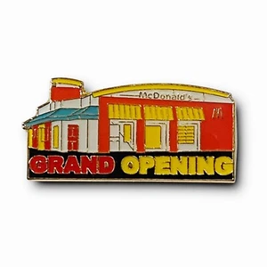 McDonald’s Pin Grand Opening 2008 Red Remodeled Restaurant Metal Lapel Pin - Picture 1 of 4