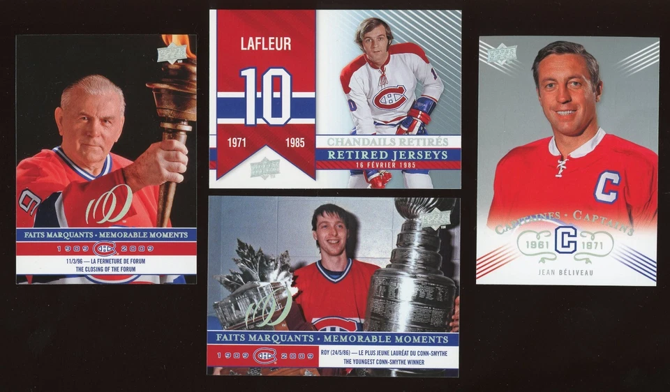 2008-09 Upper Deck Montreal Canadiens Centennial Sp's (201 to 300) U-Pick - Image 1 of 1