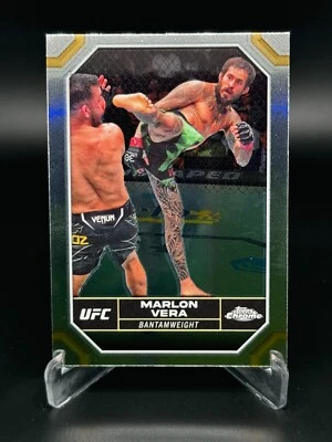2024 Topps Chrome UFC Base #124 Marlon Vera - Free Shipping - Image 1 of 2