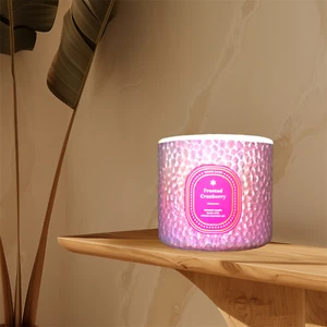 White Barn Frosted Cranberry 3-Docht Duftkerze - Bild 1 von 6