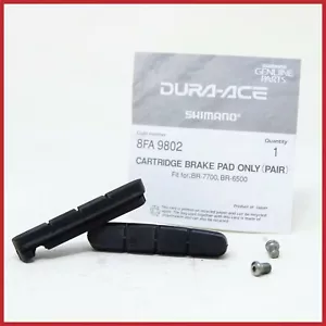 NOS SHIMANO DURA-ACE BREMSSCHUHE BELÄGE 90ER VINTAGE BR-7700 BR-6500 ULTEGRA 600 - Bild 1 von 7