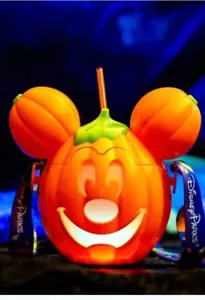 NUOVO Disney Parks Halloween 2024 RTS Topolino zucca sipper - Foto 1 di 2