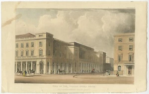 Antique Print of Her Majesty's Theatre in London by Ackermann (1822) - Picture 1 of 1