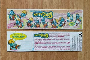 Ü EI  1 BPZ  Happy Dinos 1996 - Italien,  Dapsy Dinos Bauarbeiter - Bild 1 von 1