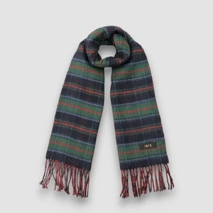 Vintage DAKS London Cashmere Scarf Classic Plaid Christmas Winter Neck Scarves - Picture 1 of 5