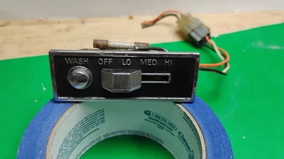 Interruptor de control del limpiaparabrisas Cadillac Deville Eldorado 1963 1964 65 sin probar Foto 1 de 4