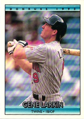 1992 Donruss - Gene Larkin #496 - Image 1 of 2
