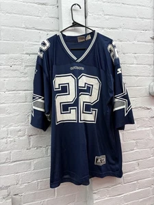 Vintage Dallas Cowboys Jersey Mens XL NFL Football Emmitt Smith Starter 90s - Picture 1 of 17