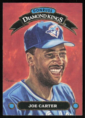 1992 Donruss Joe Carter #DK-3 BASEBALL Toronto Blue Jays - Image 1 of 2