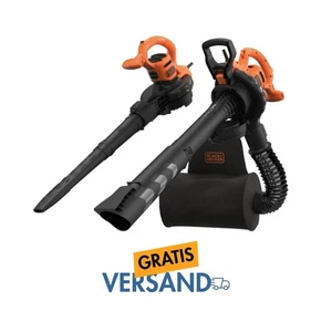 Black und Decker 3000W Laubsauger: Elektrisch, 3-in-1 Gebläse, Sauger, Häcksler - Bild 1 von 1
