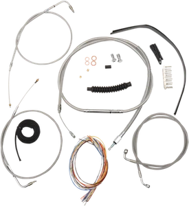 LA Choppers LA-8140KT2-13 Complete Handlebar Cable And Brake Line Kits - Picture 1 of 1