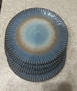 SANGO Ceramic Salad Plates - Dessert Plates 8.25” Set Of 4 - Picture 1 of 5