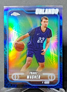 Franz Wagner 2025 Topps Chrome - Blue Basketball Refractor #93 Magic - RM74 - Bild 1 von 2