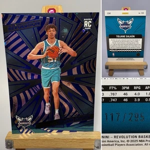 Tidjane Salaun 2024-25 Panini Revolution Rookie RC COSMO /299 Charlotte Hornets - Bild 1 von 6