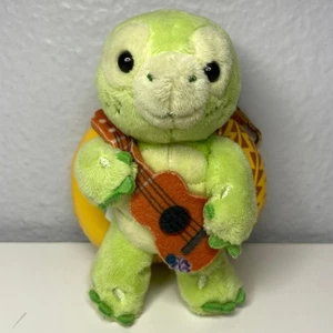 Aulani Disney Resort Olu Mel Plüsch Schlüsselanhänger 5 Zoll Taschenclip Meeresschildkröte Ukelele - Bild 1 von 11