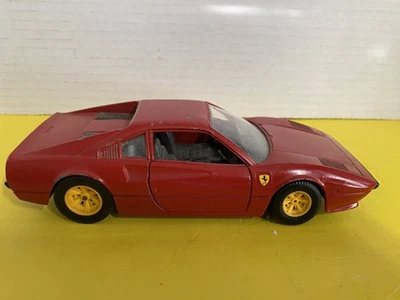 VINTAGE BURAGO -1980 FERRARI 308 GTB- MUITO BOM ESTADO+ Precisa de lascas de tinta/retoques de raspagem - Imagem 1 de 4