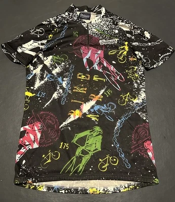 Camiseta deportiva vintage de ciclismo de carretera Tommaso de manga corta talla mediana Foto 1 de 4