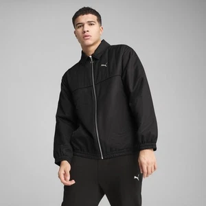 PUMA WARDROBE Essentials Relaxed Retro Football Jacket - Mens - Picture 1 of 7
