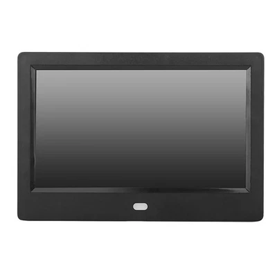 7 HD LED Screen Digital Photo Frame Alarm Clock MP3/4 Movie Player - Image 1 of 4