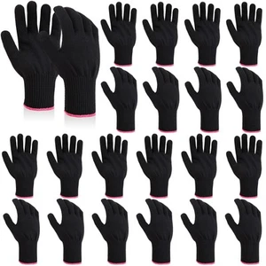 20 Pcs Professional Heat Resistant Gloves for Hair Styling Curling Heat Resis... - Picture 1 of 6