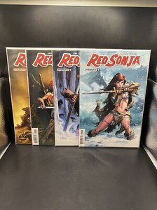 Red Sonja lot Of 4 - #’s 2, 3, 4, & 6.  Dynamite Entertainment- 2016. (A39)(2)