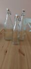 Clip Top Glass Bottle Set For Juice Oil Refill 2X 1L And 1X1l