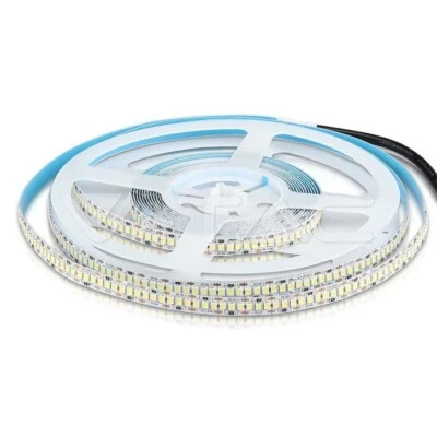 STRISCIA LED V-TAC DA 5MT 12V 20W/MT 2000Lumen/M 240 LEDs/MT IP20 - Immagine 1 di 4