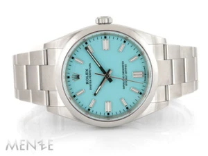 Rolex Oyster Perpetual 36 126000 Stahl Türkisblau "Tiffany" B+P 07/2021 (14552) - Bild 1 von 10