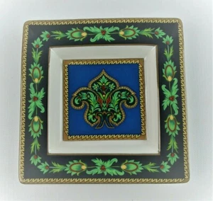 Rosenthal Germany Nina Campbell Mayfair Floral Square Ashtray 5.25: x 5.25" - Picture 1 of 7