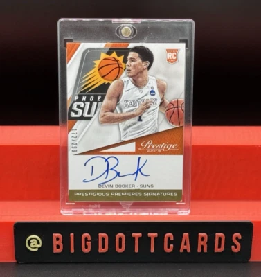 Devin Booker 2015-16 Panini Prestige - Prestigious Premieres Signatures #PPS-DB Foto 1 de 2