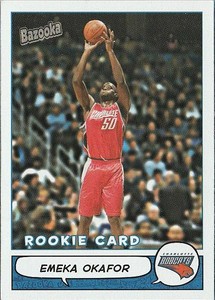 EMEKA OKAFOR 2004-2005 BAZOOKA # 200 ROOKIE