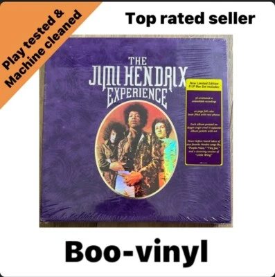 SEALED The Jimi Hendrix Experience   8LP Vinyl Box Set Purple Velvet 2000 MINT - Image 1 of 4