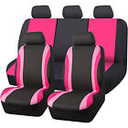 Full Set Vehicle 9 Pcs/Set Colorful Car Seat Covers Polyestor