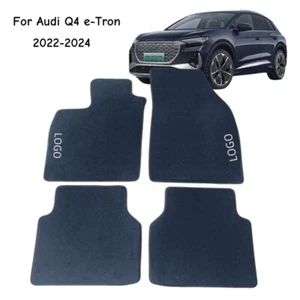 Original Carpets for Audi Q4 e-tron 2022-2024 Car Floor Mats Velour Anti-Slip - Picture 1 of 21