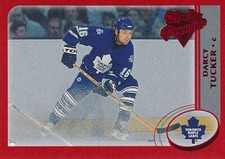 2002-03 O-Pee-Chee PREMIER RED #171 DARCY TUCKER - x/100 - Toronto Maple Leafs