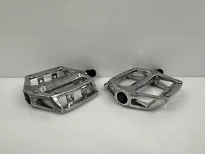 Xpedo B102 BMX Racing Pedals 9/16” Silver SE HTF - Picture 1 of 7