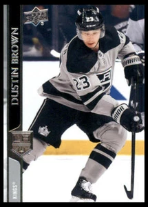 2020 Upper Deck #336 Dustin Brown Los Angeles Kings Hockey Card - Picture 1 of 2