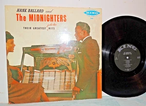 Hank Ballard & The Midnighters - Their Greatest Juke Box Hits 1958 Vinyl LP King - Picture 1 of 2