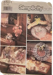 #8601 Simplicity Crafts Sachet Potpourri Sewing Pattern - Picture 1 of 4