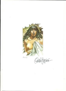 P. E. Serpieri: Grafik zur Luxusausgabe von Morbus Gravis 3 – Creatura**neu - Picture 1 of 1