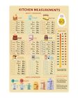 Large Font Kitchen Conversion Chart Magnet Easy Looking For Cooking & Kitchen Ba