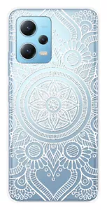 Coque en silicone imprimée compatible Xiaomi Redmi Note 12 5G Poco X5 Mandala bl - Bild 1 von 3