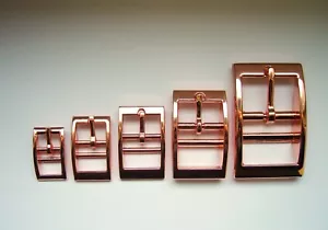 5 hebillas dobles en oro rosa 3/8" aprox. 10 mm - Imagen 1 de 1
