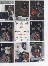 Columbus Blue Jackets  SERIAL #'d Rookies Autos Jerseys ALL CARDS ARE GOOD CARDS