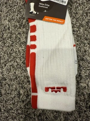 Nike Lebron James Hyper Elite Cushioned Basketball Crew Socks Large 2013 - Image 1 of 2