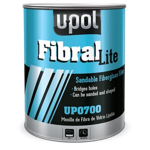 Fibral Lite Lightweight Sandable Glass Fiber Repair Paste, Pale Yellow, 3 Liters - Picture 1 of 1